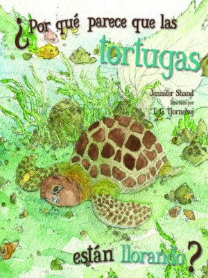 cover image of Por qué parece que las tortugas están llorando?